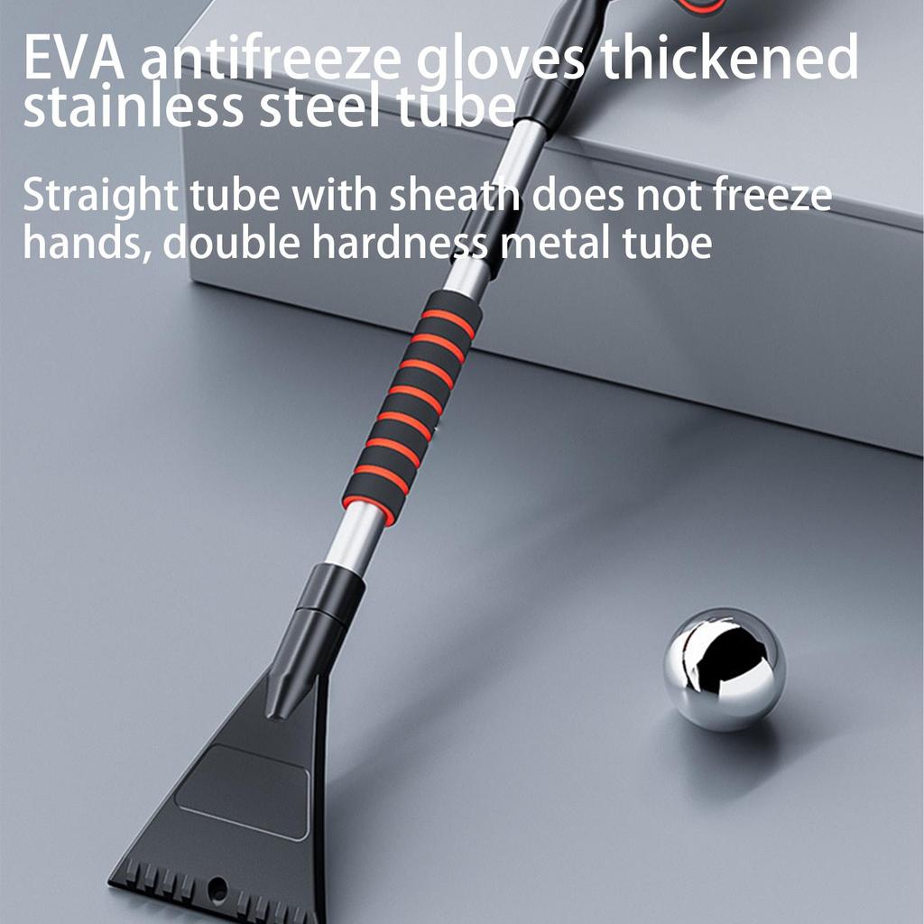 Ice Scraper For Car Retractable Cleaning Shovel Ice Shovel For RVs Car SUV Truck Windshield Home Window Cleaning Winter