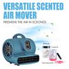 XPower P-650T Air Mover Utility Carpet Dryer Blower Air Eliminator Air Blower Supermarket Industrial Big Power Multi Blower
