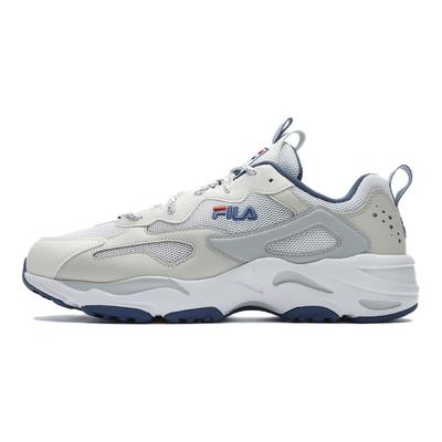 Tracer Retro Series Comfortable Durable Breathable Lightweight Low-Top Casual Shoes Men Sneaker White Gray F12M422113FWL