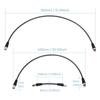 WEZHO Braided Carbon Fiber Diving High-Pressure Hose