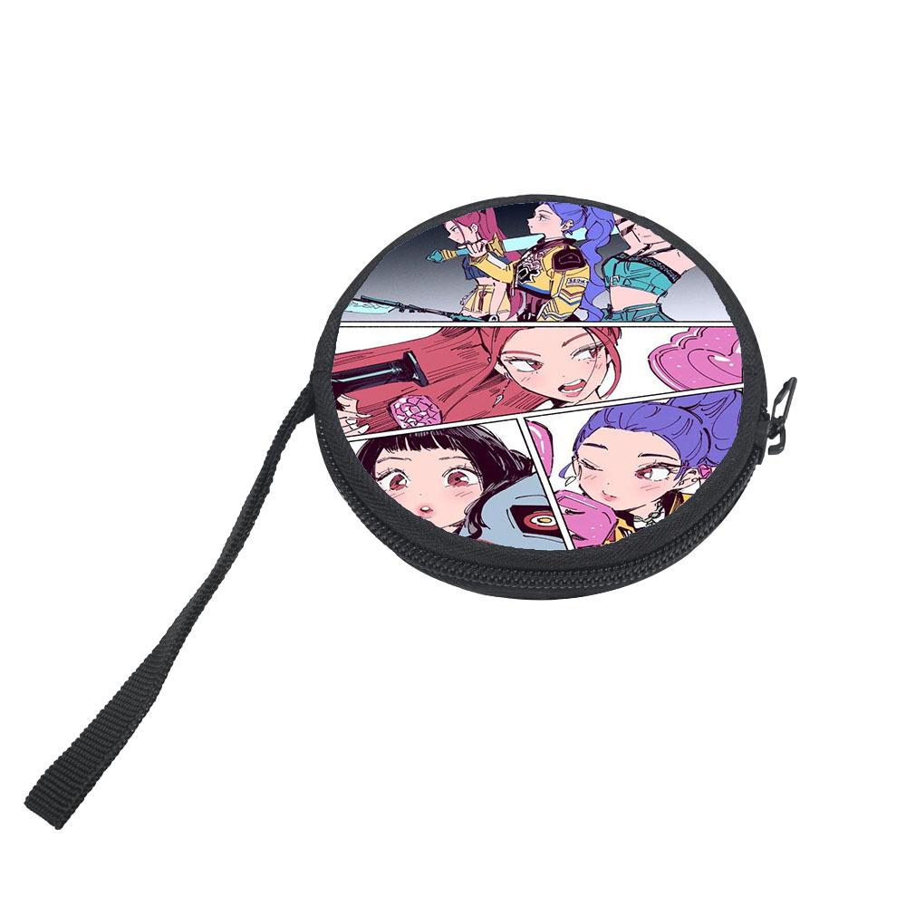 Demon Hunter Girls Portable Key Storage Money Pouch 6281