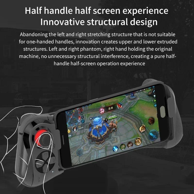 Controller Gamepad Wireless Joystick Gamepad Joypad per Gaming su Smartphone IOS Android Cellulare Intelligente