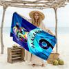 Haaland Enthusiasten Strandtuch Superweiche Mikrofaser Schnelltrocknendes Gewebe Bequem Leicht Geeignet für Schwimmen, Fitnessstudio, Camping, Yoga Urlaub