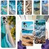 Phone Case For Xiaomi Redmi Note 15 14 5G 13 12 10 11 Pro Plus 4G 14C 13C 12C Soft TPU Cover Seaside Scenery Wave Beach Pattern