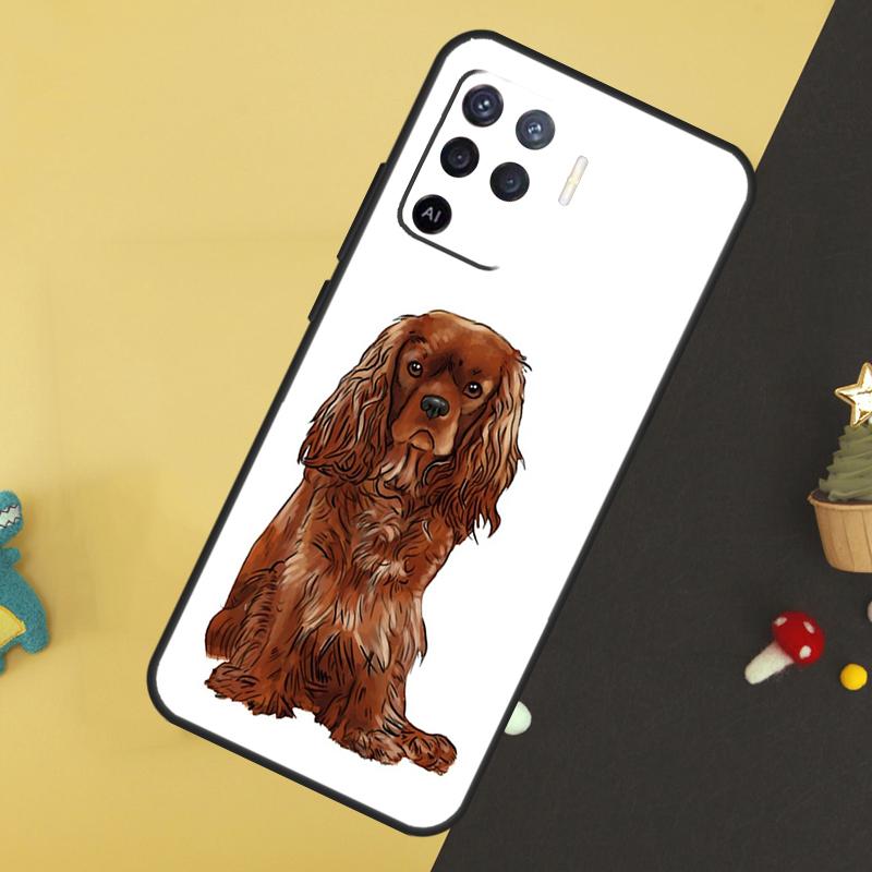 Cavalier King Charles Spaniel For OPPO A78 A98 A58 A54 A74 A94 A76 A96 A5 A9 A52 A72 A77 A79 A53S A57S A15 A16 A17 Case