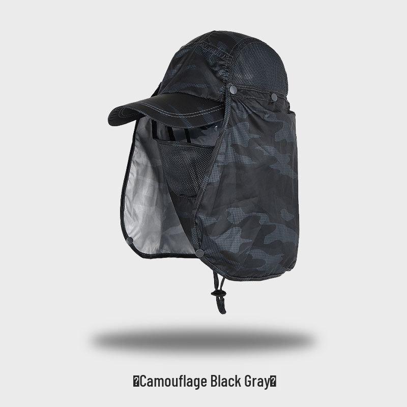 Men's Quick-Dry UV Protection Waterproof Sun Hat for Outdoors