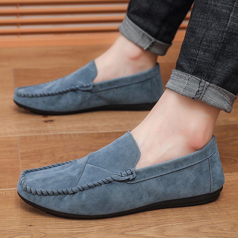Herren Koreanische Mode Wasserdicht Rutschfest Weiches Leder Slipper - Atmungsaktiv, Verschleißfest Lässige Sommerschuhe