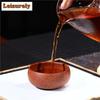 2 Teile/satz Authentische Yixing Lila Ton Teetasse Handgemachte Riechende Teeschale Pu'er Master Cup Drachenblut Sand Zisha Teeset 60ml