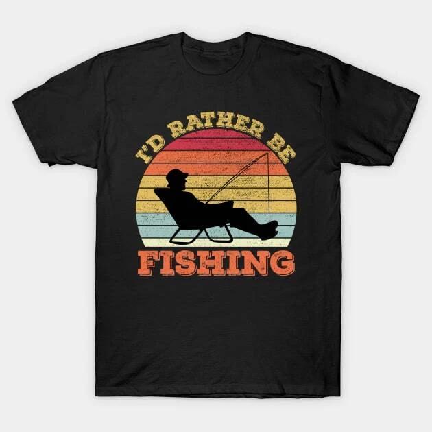 I d Rather Be Fishing Made in Australia T-Shirt 3XL