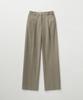 MONGDOL Winter Ver) One-Pleat Wide Slacks Beige Mdpt025Fwbeige