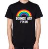 Sounds Gay I'm In T-Shirt Men Women Unisex Top