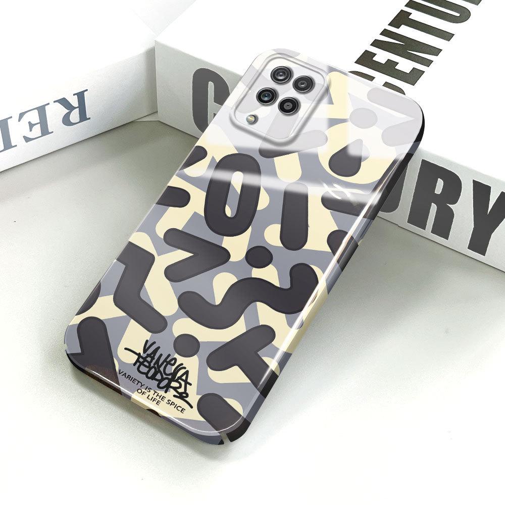 Husă de telefon cu film all-inclusive, design de modă desen animat, carcasă dură cu acoperire completă, husă cu protecție pentru cameră pentru Samsung Xiaomi Poco Redmi Infinix Tecno