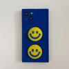 Cartoon Square Silicone Soft Covers For iPhone 14 13 12 11 XS Pro Max Plus X XR Shockproof Cute 3D Smile Expression Phone Cases