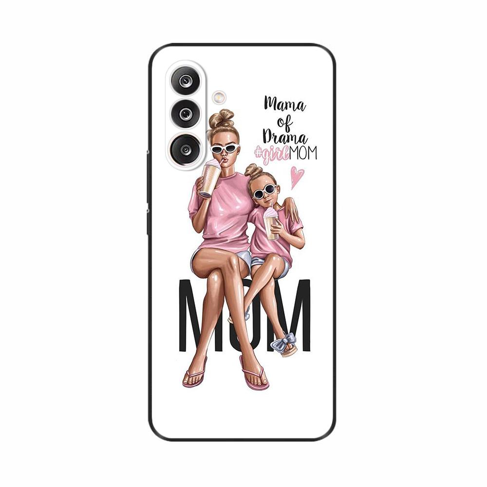 For Samsung M36 5G Case M366B Cute Flowers Cat Painted Shockproof Silicone Back Cover For Samsung Galaxy M36 M35 M34 Phone Cases