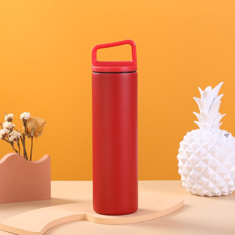 Reisebecher für Outdoor-Sportarten, große Kapazität, tragbarer Becher, einfacher Becher aus 304 Edelstahl