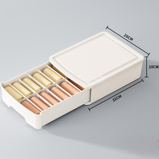 

Складные ящики для хранения нижнего белья, ящики для одежды в стиле шкафа, сетки 16/12, носки, трусы, органайзер для одежды, ящик для хранения домашних мелочей