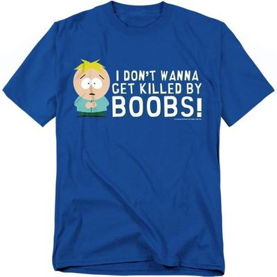 South Park Unisex Adult Killed By Boobs T-Shirt