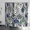 Giraffe With Colorful Glasses Shower Curtain Fashion Simple Design Home Decorative Curtains For Bathroom Art Painted Decor Cloth