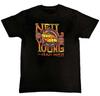 Neil Young T-Shirt Nachdruck Crazy Horse 96-97 Tour Herren T-Shirt