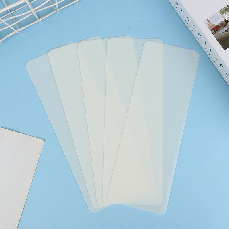 5 Stück 230x80mm Karten-Öffnungswerkzeug Schaber Kunststoff-Stahl Nano-Einsatzblech Werkzeug für Schlösser Tür-Wackel-Bypass-Werkzeug Schloss DIY-Öffner