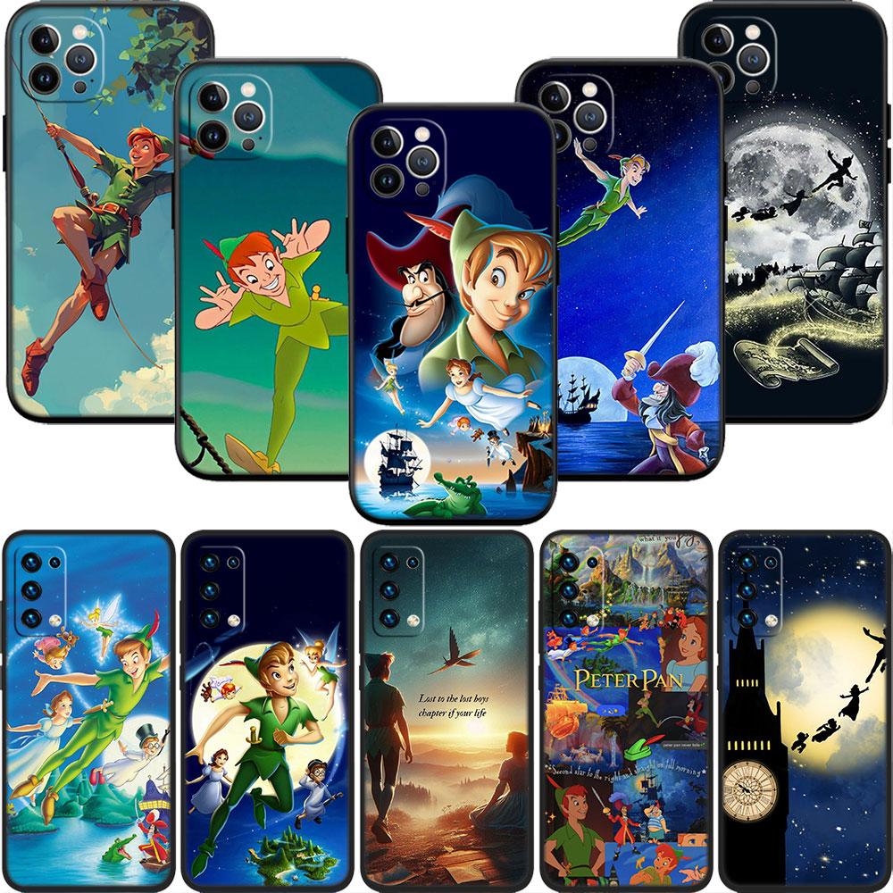 CJ85 Peter Pan Soft Shell Phone Case for OPPO A40 A60 A80 A15 A16 A16K A12 A17 A17K A54 A54S A53 A53S A55 A56 A57 A98 F23