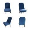 New Velvet Chair Slipcovers Solid Color Universal Seat Case Washable Adjustable Elastic Stool Covers Dining Room