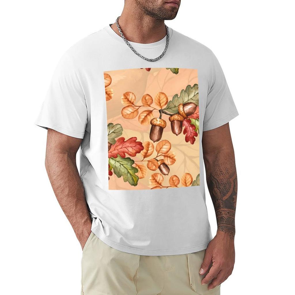 I love autumn pattern TShirt essential t shirt anime Tshirts man mens graphic tshirts big and tall