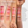 Haus Labs Color Fuse LonGwear Lip + Cheek Balm 0.18 Oz   5 G Glassy Pomelo Peach Pink