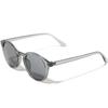 C Gray x L Smoke Sunglasses for Men and Boston UV Colored [FashionBerry] Women, Round, Lightweight, 99% Protection, Lenses/Clear Lenses, Unisex,