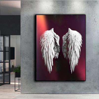 Pittura diamante 5D fai da te Ali d'angelo Punto croce Set Diamante pieno Ricamo Mosaico Immagine artistica di strass Decor Regalo