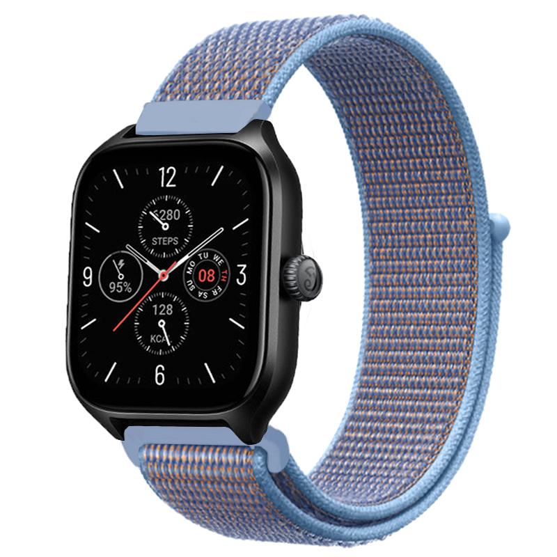 20mm 22mm Nylon Bandje voor Amazfit Balance 2 1/GTR 4 3 Pro 47mm/Bip 6 5 Sport Horlogeband Correa voor Amazfit Active 2/GTS 4 3 Riem