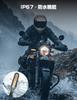 KEMIMOTO Motocyklové LED Blinkry Prohlídka Vozidla Plynoucí Blinkry Plně Průhledné Sekvenční Blinkry s Jantarovým Plynoucím M10 Vysoká IP67 Kompatibilní
