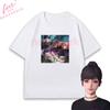 Love and Deepspace Four Main Boys Printed Tshirt Romance Otome Game Fashion Streetwear Tshirt Woman Cartoon Cotton Shortsleev