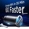Mini 30W Car Charger USB Fast Charger QC 3.0 Quick Charge Type C PD Charging Adapter Cigarette Socket Lighter Mobile Phone Charger For Iphone