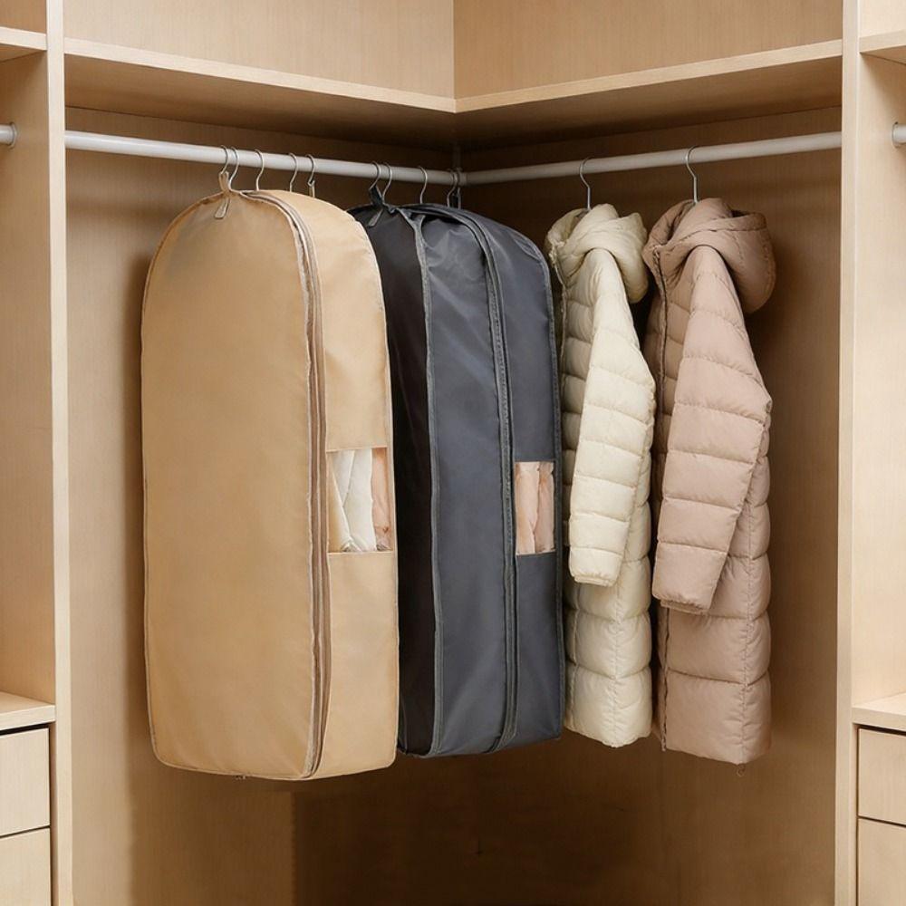 Dust-proof Hanging Compression Bag Protective Clothing Compression Bag  Closet Storage