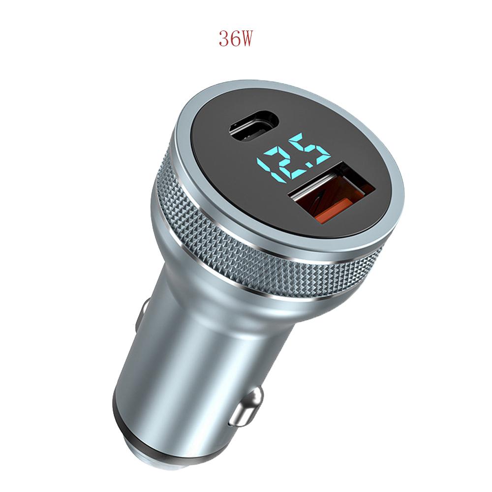 54W USB Car Charger For Iphone 12 13 Pro Quick Charge 3.0 Fast Charging For Xiaomi Auto Type C QC PD 3.0 Mobile Phone Charge