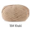 Su He 4-Strand Combed Cotton Yarn for Handmade Knitting: DIY Milk Cotton for Dolls, Cushions, and Blankets.