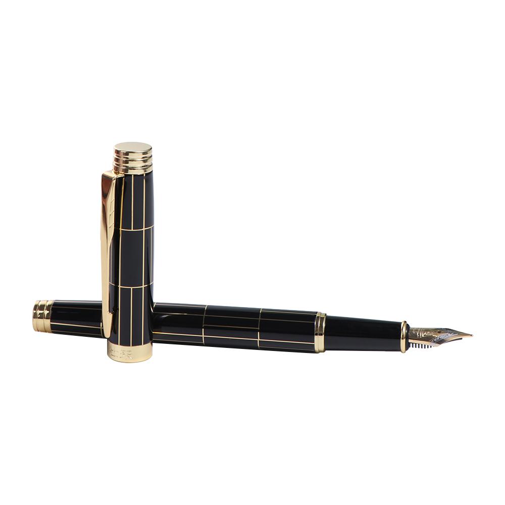Smooth Writing Writing Ink Pen Calligraphy Pen Metal Fountain Pen Luxury Fountain Pen  Stationery