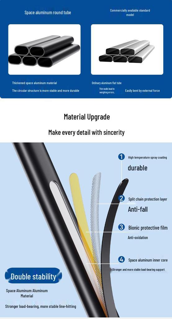 Universal Retractable Tripod with Thickened Support for Infrared Laser Leveling Instrument