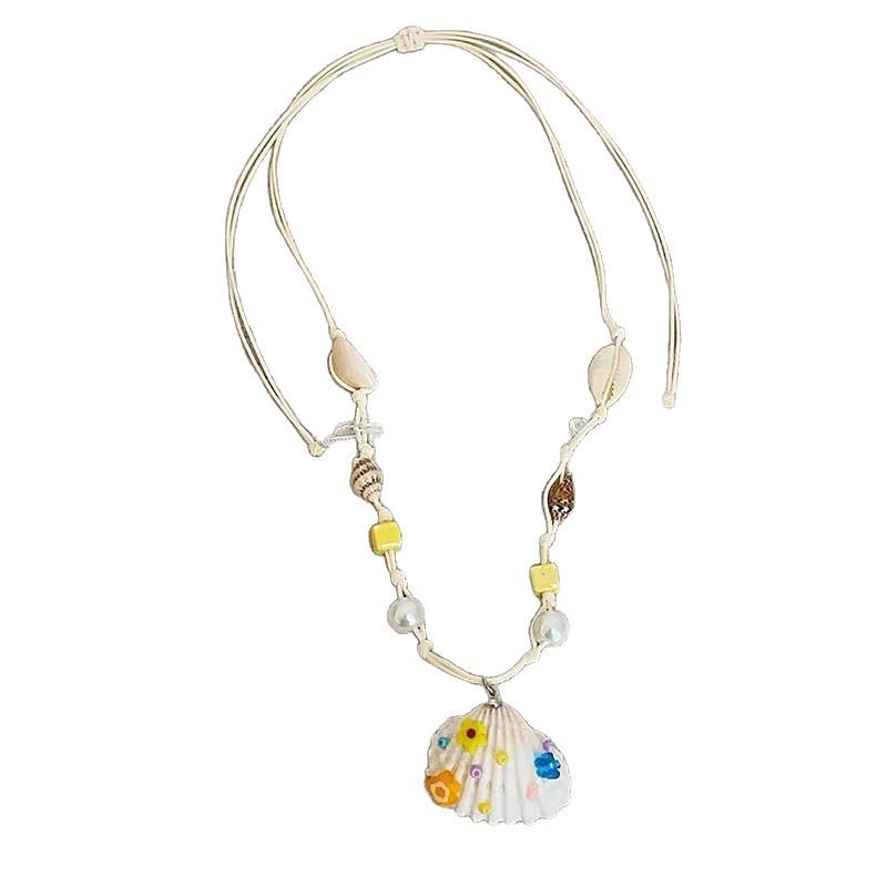 Summer Vacation Style Starfish Necklace for Women