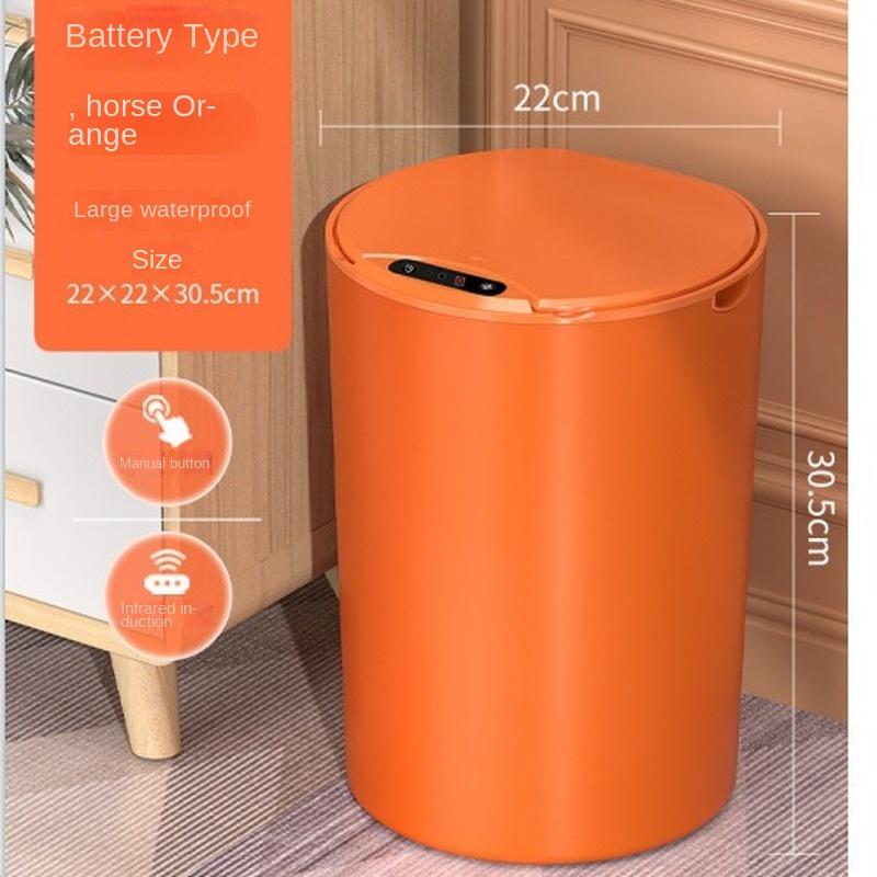 14L runder intelligenter Mülleimer, automatischer Induktions-Mülleimer, Induktions-Elektro-Mülleimer, Haushalts-Aufbewahrungseimer, Küche, Bad