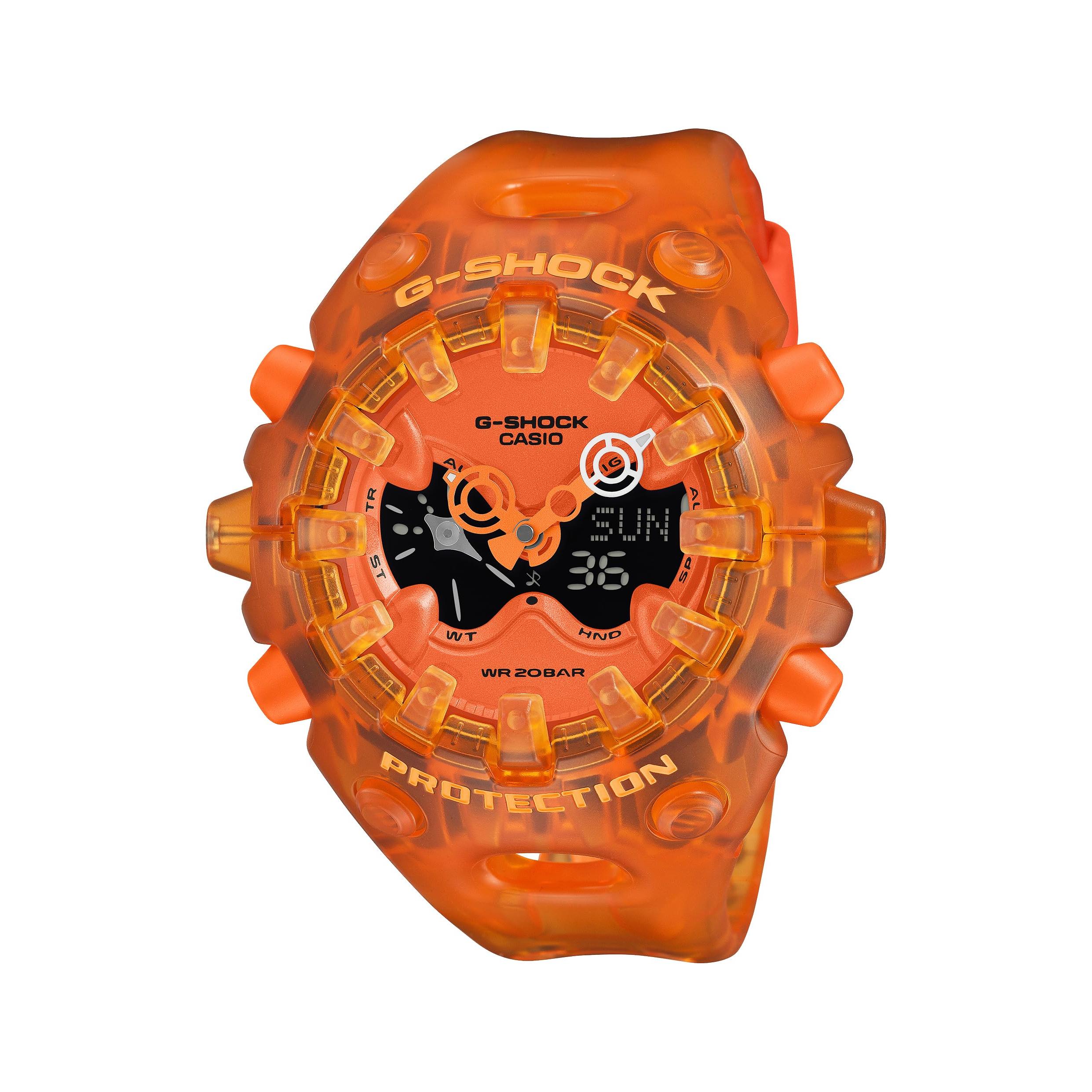 

Casio G-Shock Men s Watch GA-V01SKE-4AJF Orange - Authentic Japan Model, Durable & Stylish Sport Timepiece
