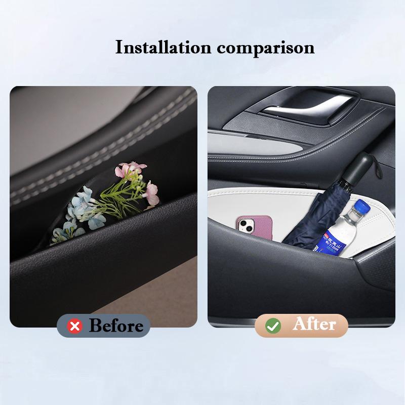For BYD Sea Lion 05 DM-i 2026 2026 Car Door Slot Storage Barrel Leather Door Groove Mat Protective Pad Interior Accessories