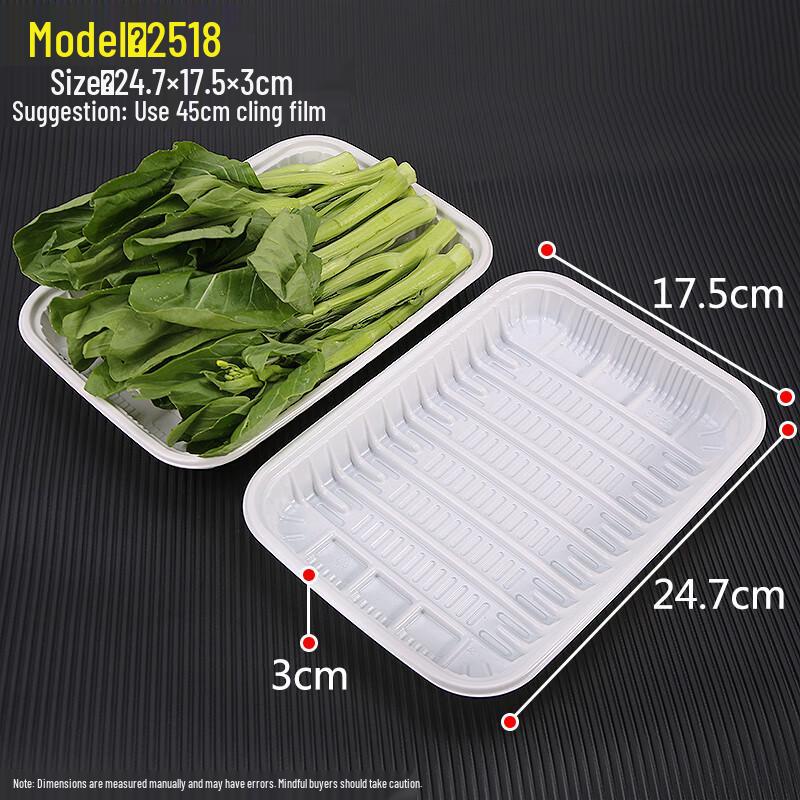 Одноразовый пластиковый белый поддон Shixun