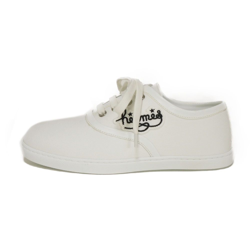 Used 9212 Innocent 7896 Women's 35.5 Embroidered Patch Applique Multicolor Low-Top 9.1" in Excellent Condition Cotton