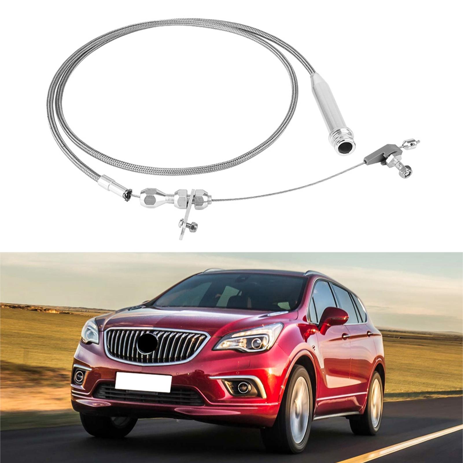 Upgraded GM 700R4 Kickdown Cable High Performance Nylon Fiber Anti-Corrosion Replacement for Chevy Buick Pontiac Transmissions