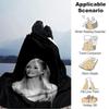 Elegant Black White Portrait Blanket Soft Throw Blanket For Home Bedroom Bed Sofa Travel Office Solid Christmas Blanket
