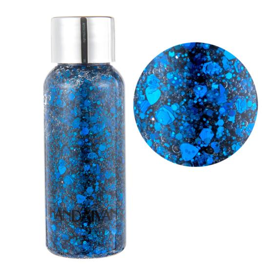 HANDAIYAn Glitter Sequins Nail Hair Party Decoration Cream Gel Makeup Body Face