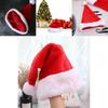 Classic Red And White Unisex Christmas Hat For Adults And Kids Holiday Party