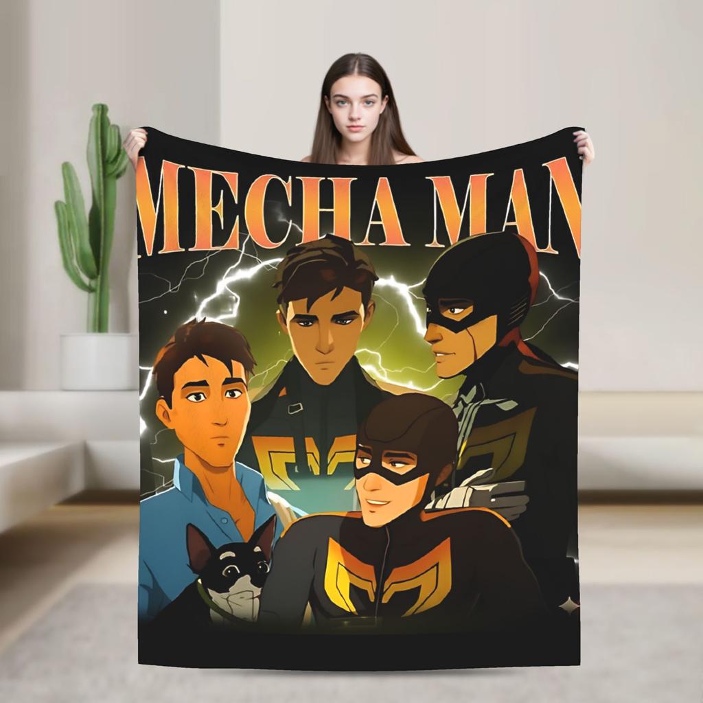 Soft Blanket Picnic Dispatch Game Throw Blanket  Flannel Bedspread For Bedroom Funny Sofa Bed Cover